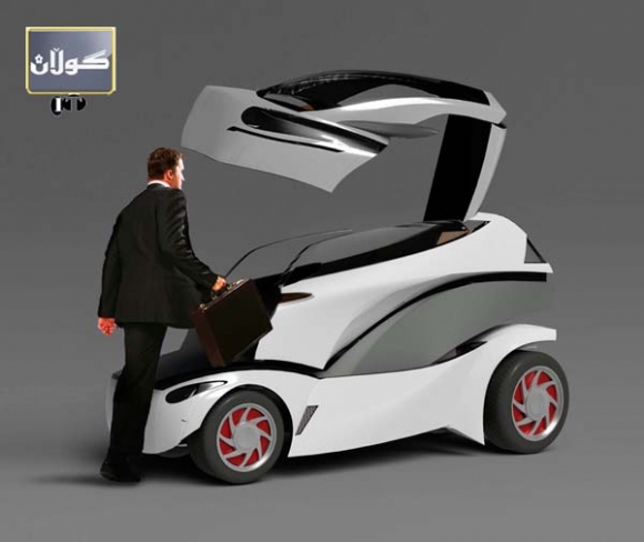 ئۆتۆمبێلێك سایزهكهی دهگۆڕدرێت